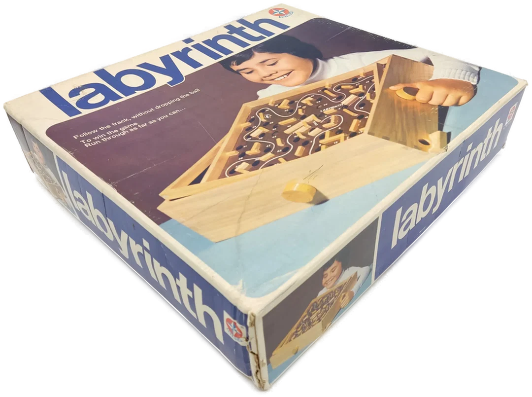 Labyrinth Spiel 70er Jahre - Geschicklichkeitsspiel, Estrela  – Bild 2