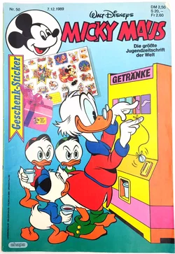 Disney Micky Maus Comics Konvolut 1989 - Bild 2