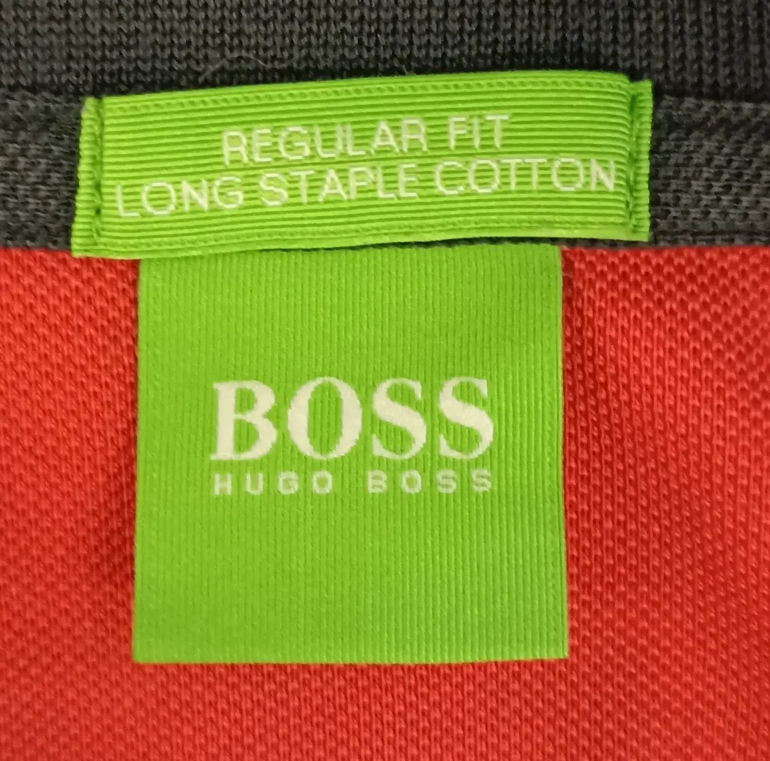 Hugo Boss Herrenpoloshirt dunkelblau Gr. XL – Bild 3