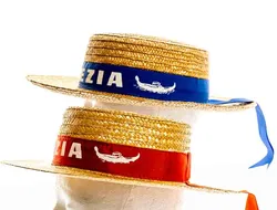 Strohhut Fasching Venezia, 2 Stück - Bild 3