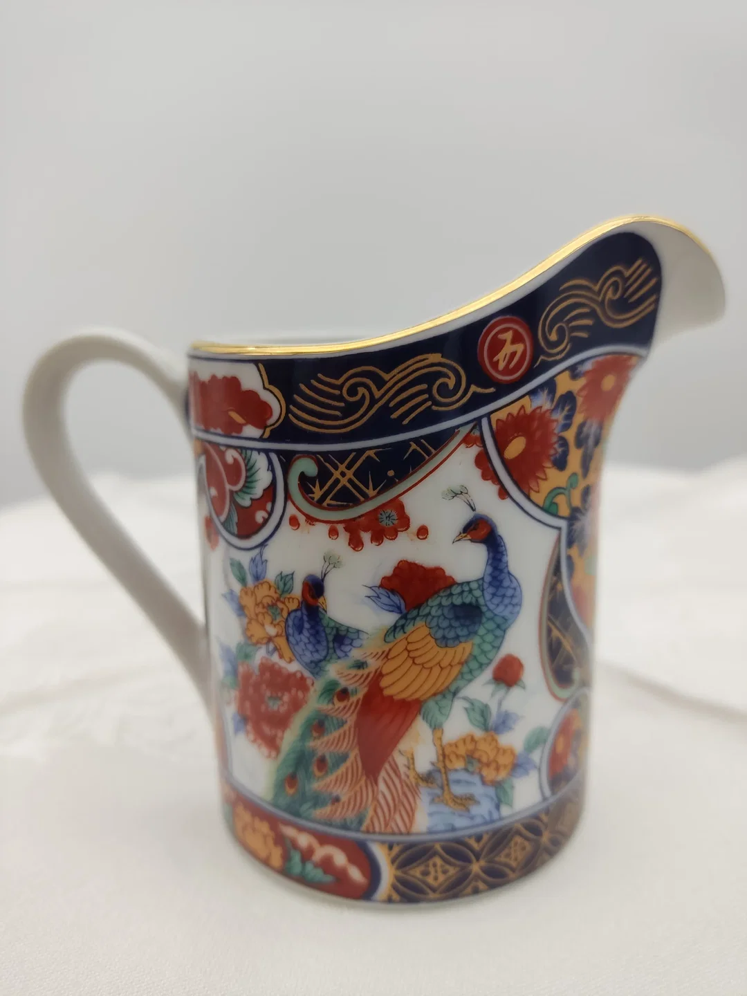Japanisches Porzellan Milckännchen von Marugo Kinsei | Imari-Arita-Stil - Bild 4