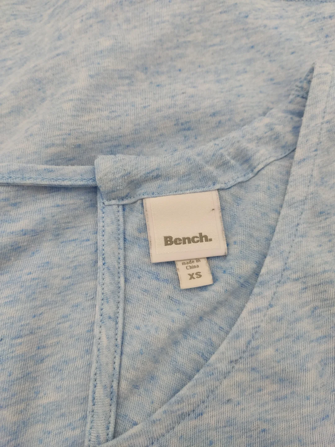 Bench Damen Kleid Hellblau meliert Gr. XS – Bild 3