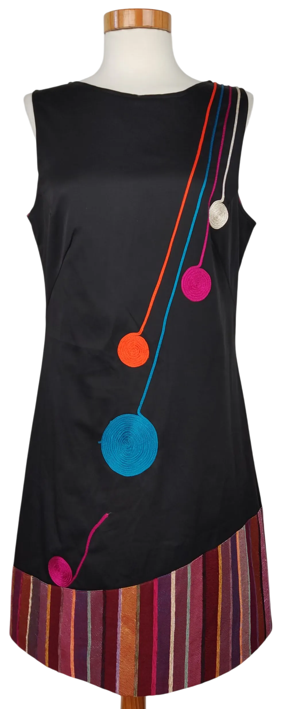 Ojalá Paloma del Pozo Damen Midikleid, schwarz - Gr. L  - Bild 4