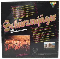 LP Schürzenjäger Mit Streichorchester | 80er-Original - Bild 2