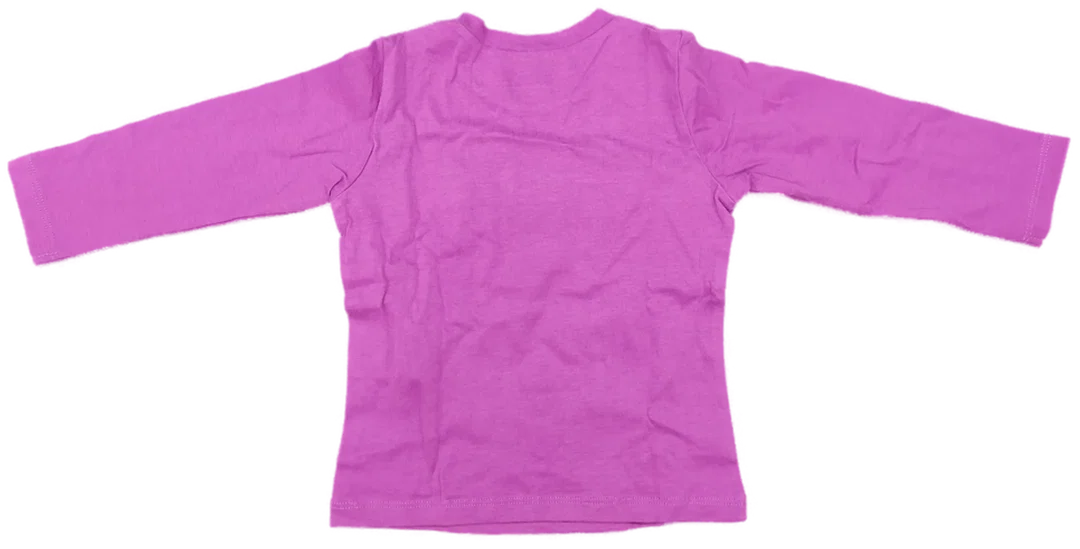 United Colors of Benetton Kindershirt lila Gr. 82 – Bild 2