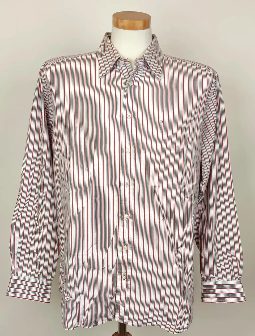 Tommy Hilfiger Herren Hemd gestreift Gr. 42 - Bild 4