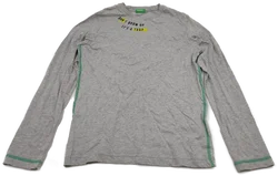 United Colors of Benetton Kindershirt grau Gr. 2XL
