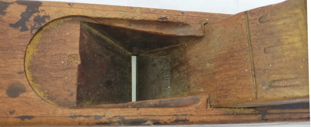 Vintage Werkzeug Langhandhobel Länge ca 63,5cm – Bild 6