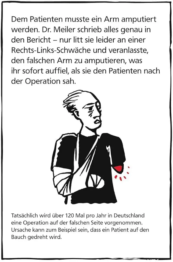 Black stories 6 – Medizin | 50 rabenschwarze Rätsel | Moses Verlag | Partyspiel – Bild 4