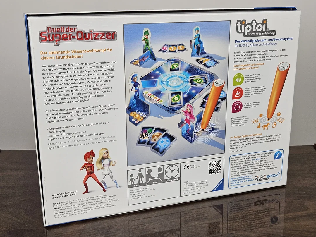 tiptoi® Duell der Super-Quizzer - Lernspiel - Ravensburger  – Bild 2