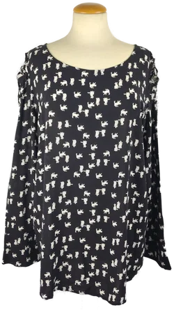 Damenbluse s.Oliver Animal-Print | Sommerleicht - Bild 1