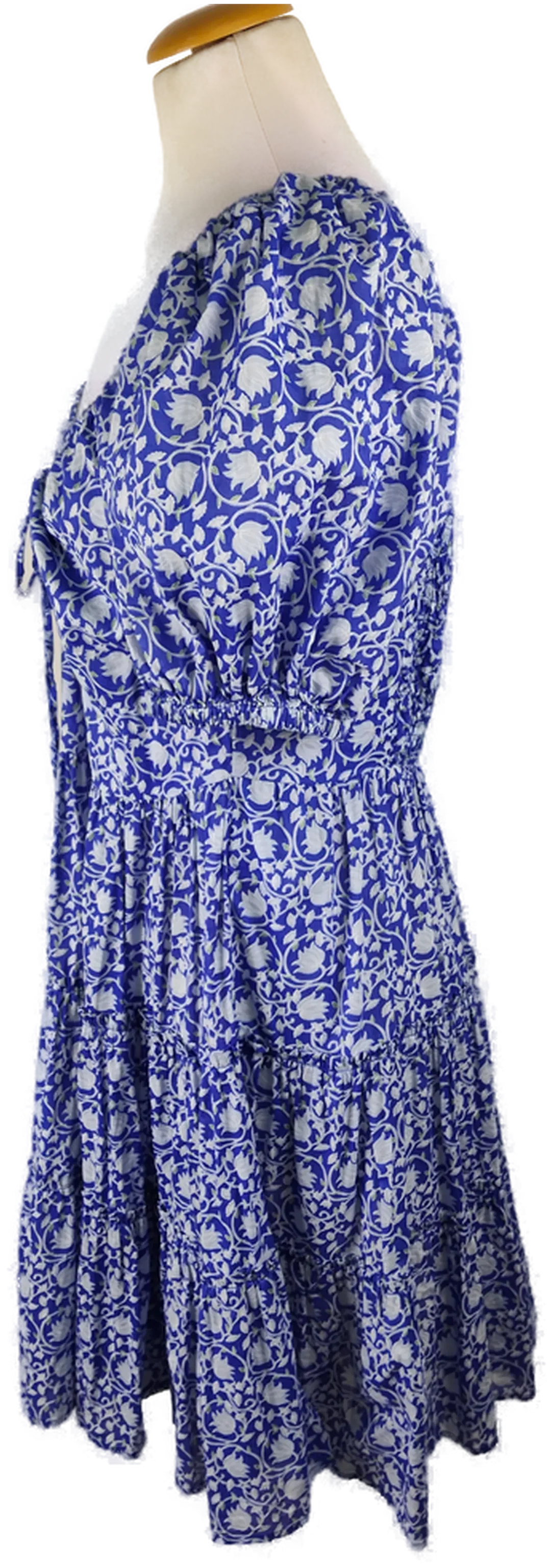 Minikleid Vero Moda Baumwolle Geblümt | Sommerleicht – Bild 2