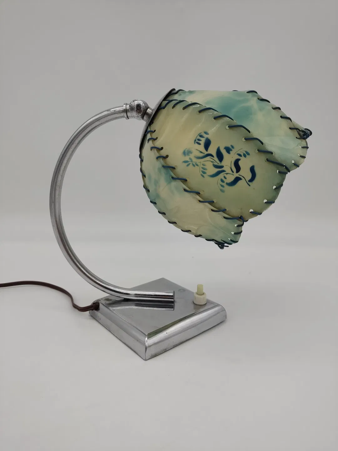 Kleine Art Deco Nachttischlampe - Bild 4