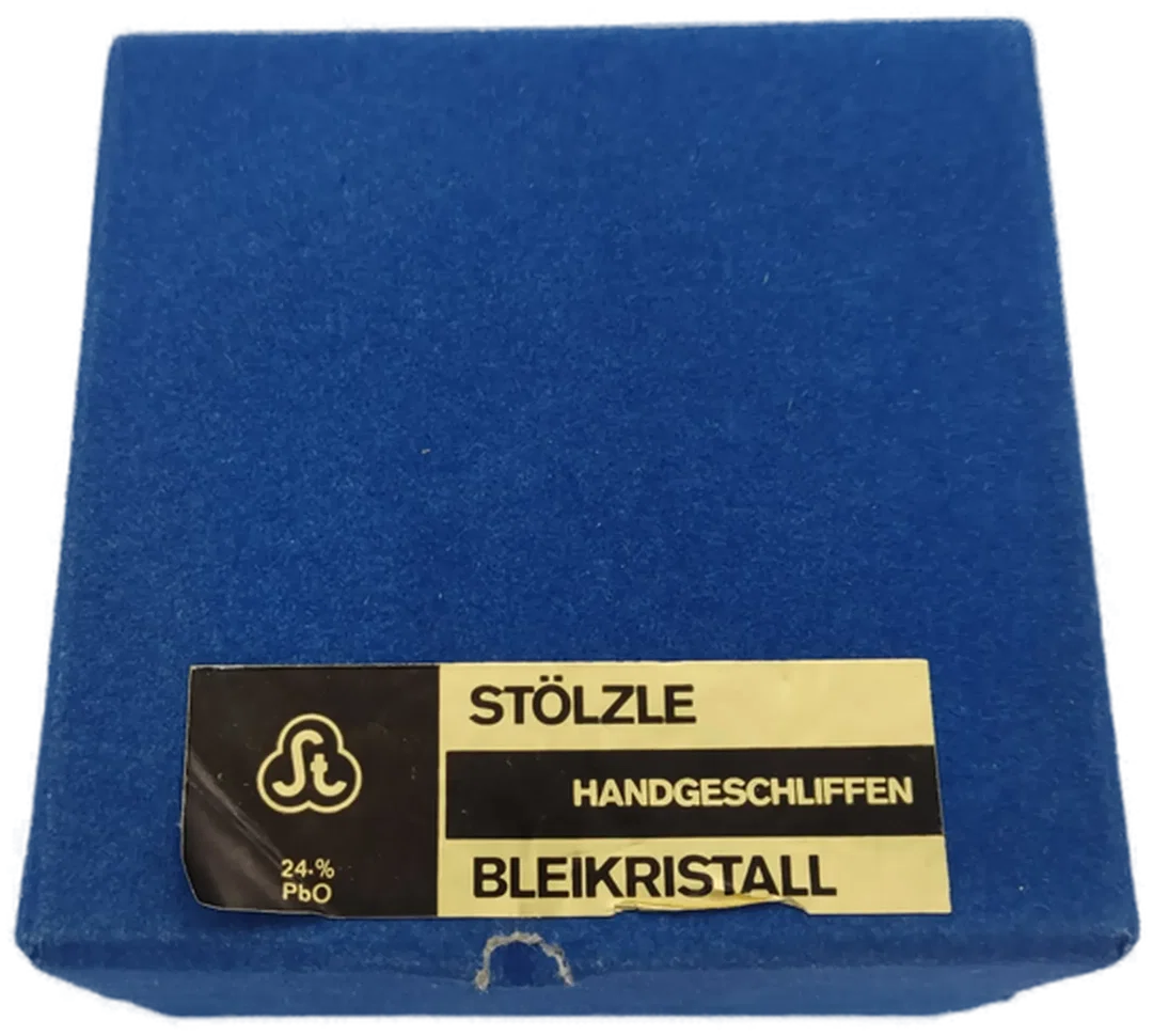 Stölzle Bleikristall Kugelvase ca 7cm – Bild 8