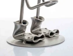 Metall-Flaschenhalter mit separatem Flaschenkopf – Vorschau 3