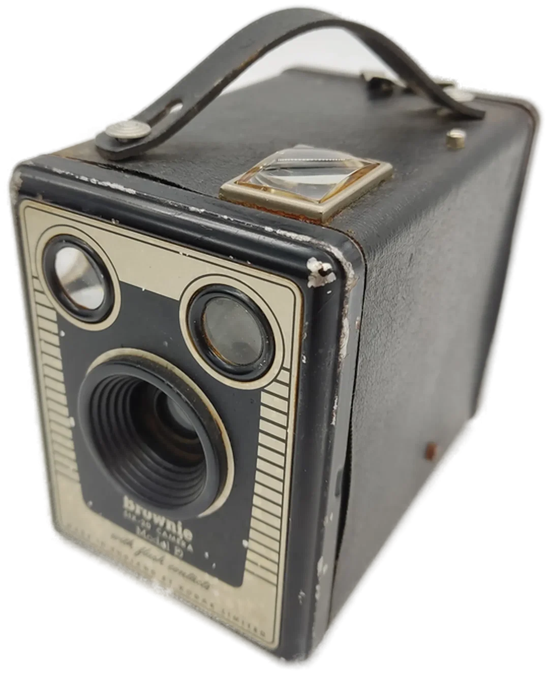 Kodak Brownie Six-20 Model D mit Blitzkontakt 1953-57 – Bild 2