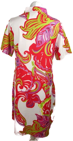 Damen-Midikleid S/36 mit buntem Blumenprint | Sommerlaune – Vorschau 3