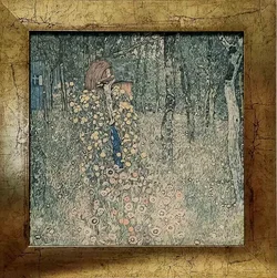 4 quadratische Rahmen mit Motivdruck je 35,5 × 35,5 cm - Bild 4