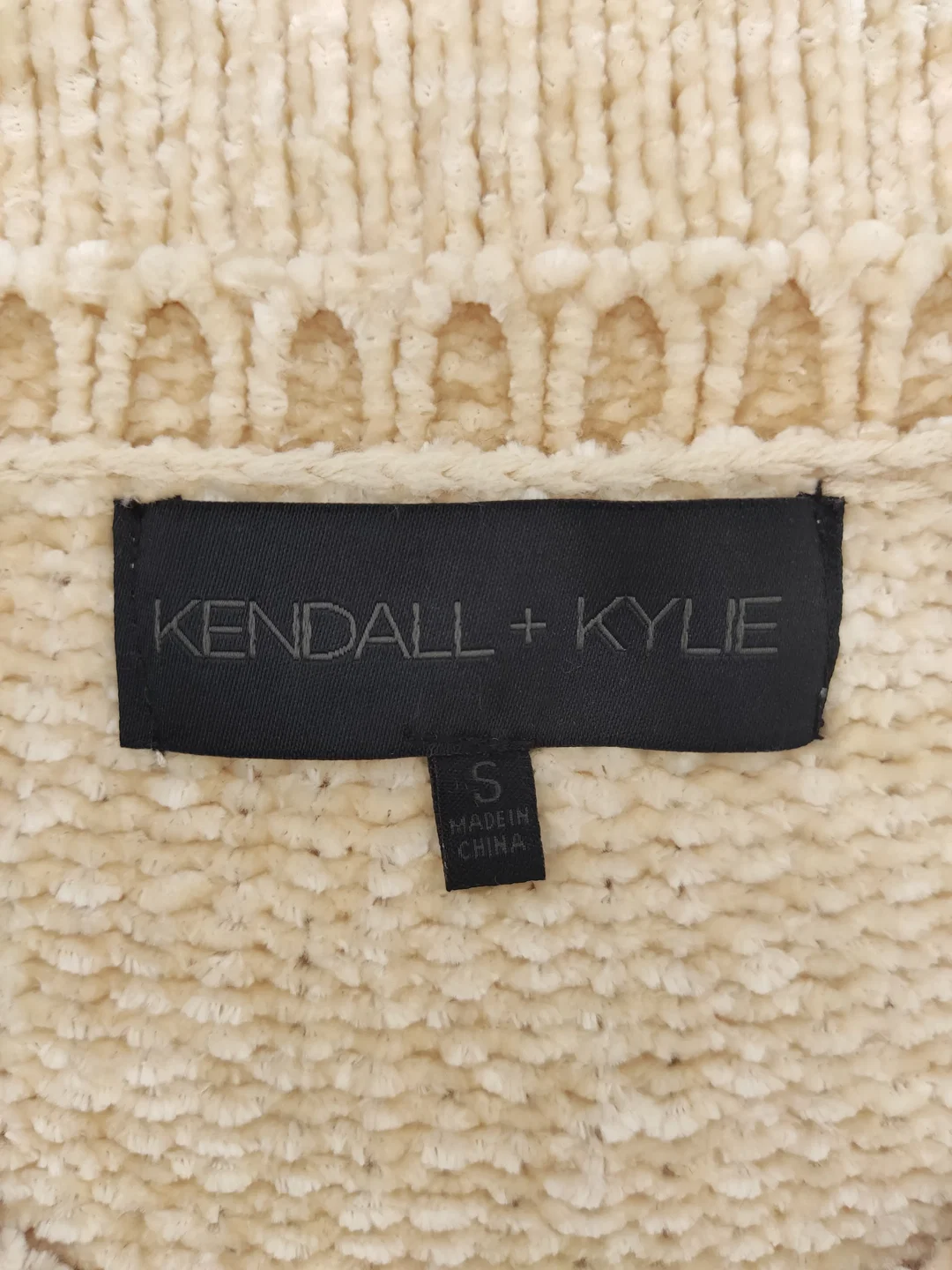 Kendall+Kylie Damen Pullover beige Gr.S – Bild 5