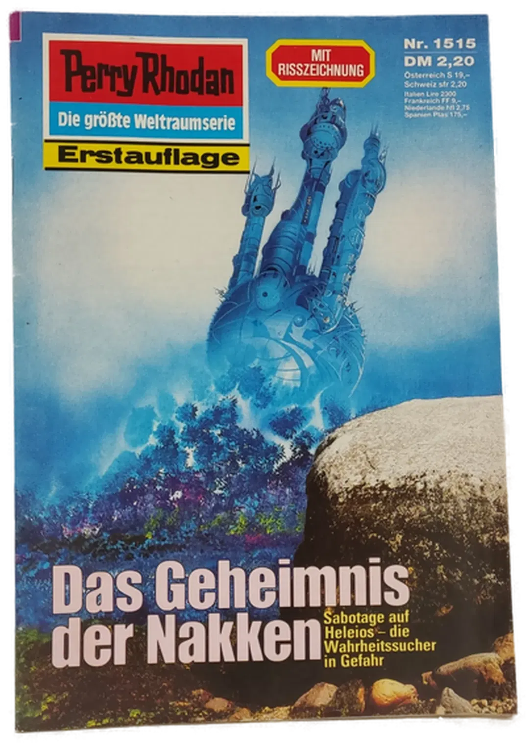 Romanheft Perry Rhodan Das Geheimnis der Nakken Erstauflage Nr. 1515 - Bild 2