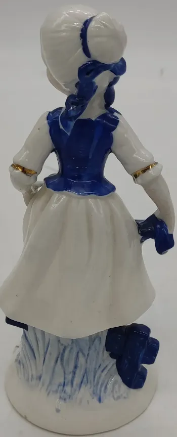 Porzellan/Keramik Figur Mädchen in Tracht – Bild 3