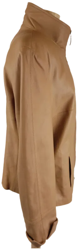 MADELEINE Damen-Lederjacke beige - XL/42 - Bild 3