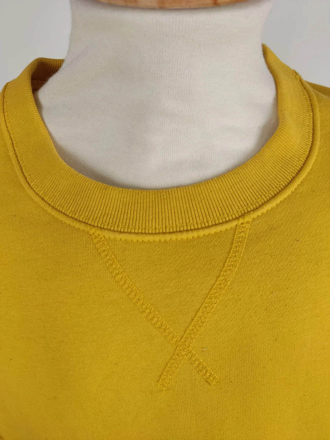 Pullover "Jack&Jones", langarm mit Rundhalsausschnitt, gelb, Größe M – Bild 2