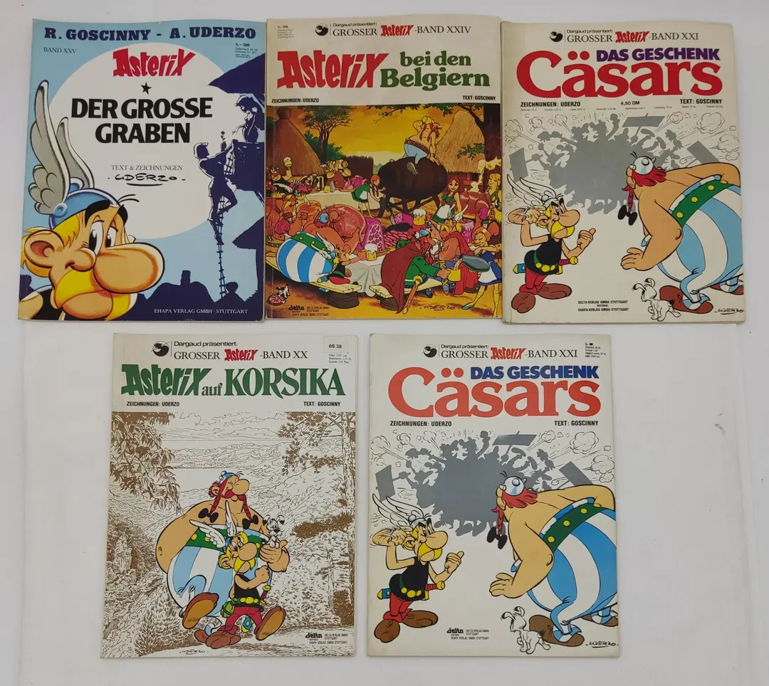 Asterix und Obelix - Comic Konvolut - 5 Stück - Bild 2