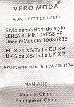 Vero Moda Minikleid grün Gr. XS - Bild 3