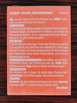 Zero -  Gesellschaftsspiel - Neon - Bild 2