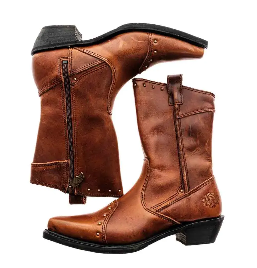 Harley Davidson JESSIE Women's Motorcycle Boots Gr. 37 braun - Bild 1