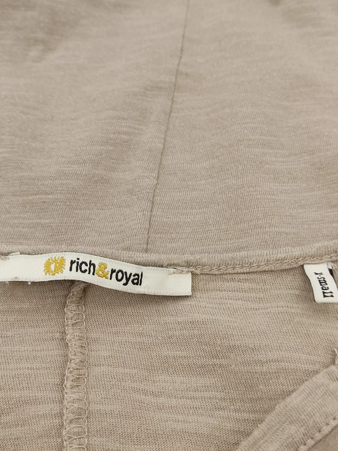 Rich & Royal Damen Blusenshirt beige Gr. XS – Bild 2