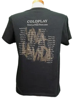 Coldplay Herrenshirt schwarz Gr. M – Vorschau 2