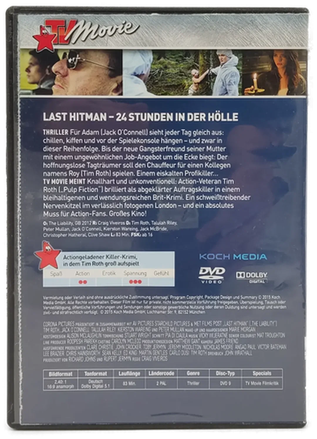 DVD "Last Hitman" mit Tim Roth und Talulah Riley – Bild 2