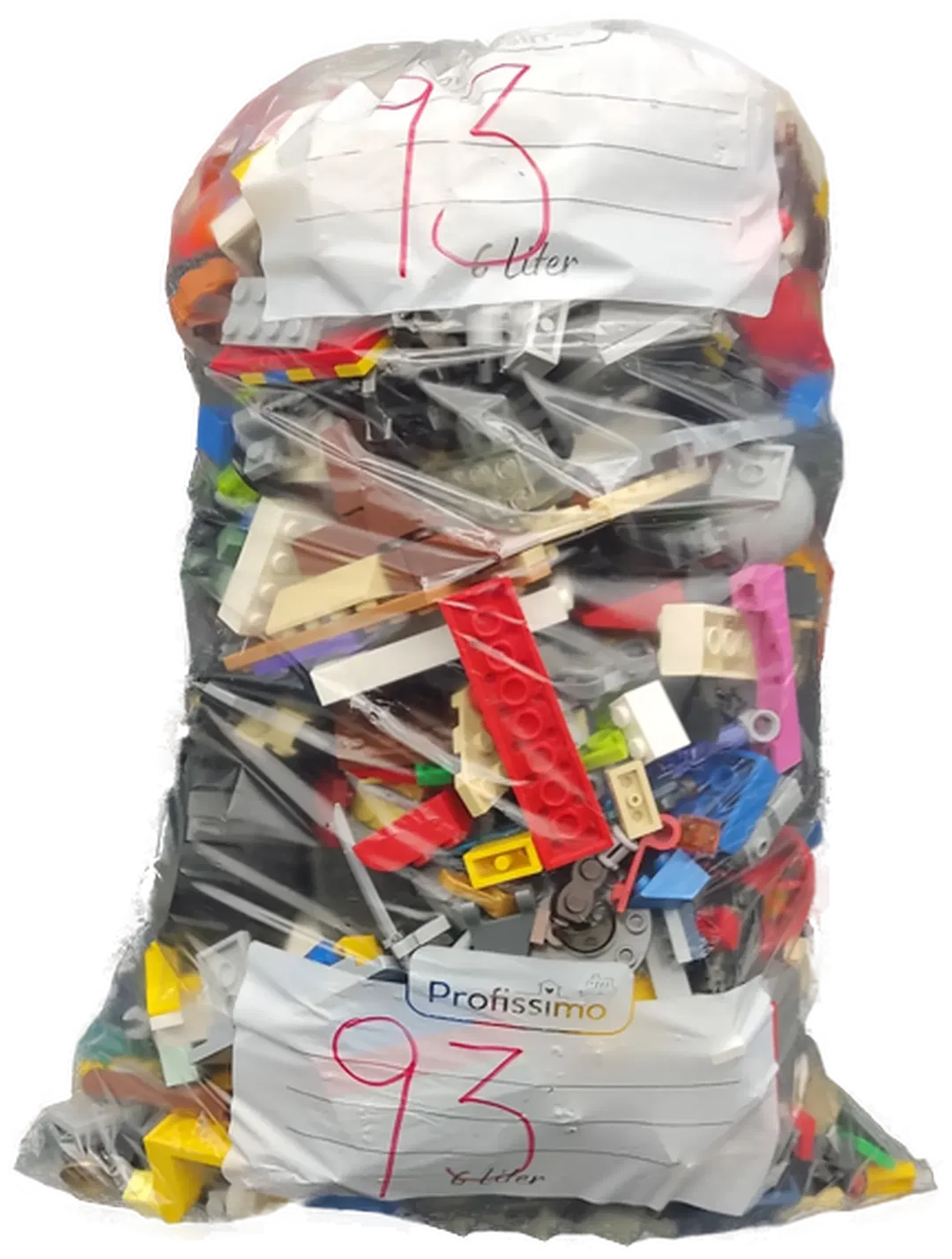 1,5 Kilo Lego Steine gemischt - Bild 4