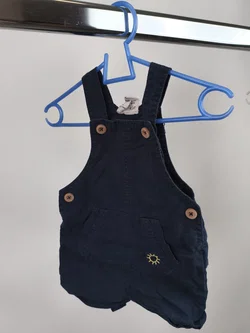 4er Set Latzhose Baby, Gr. 56 – Vorschau 2