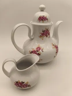 Kaffeeservice, Seltmann Weiden, Vintage, Rosen - Bild 3