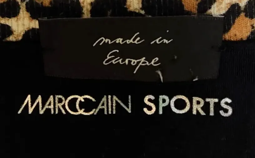 Marc Cain Sports Damen Shirt mehrfarbig mit Leo-Print Gr. L – Bild 3