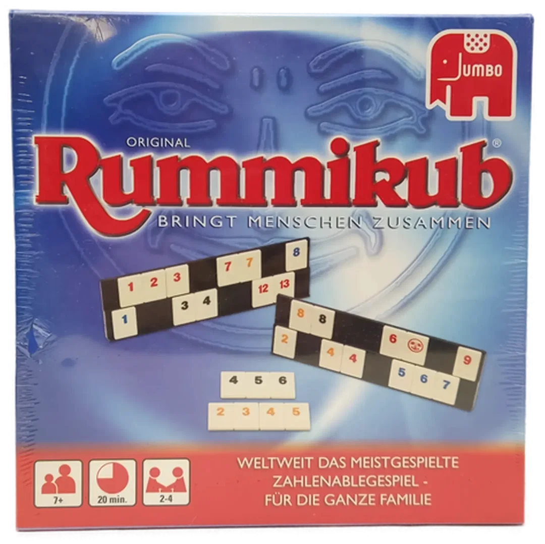 Jumbo Original Rummikub – Das klassische Zahlenablegespiel (OVP) – Bild 2