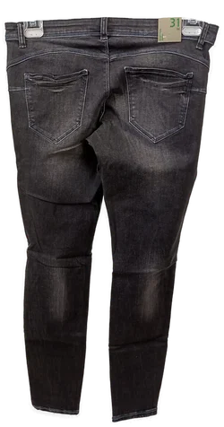 United Colors of Benetton Damen Jeans anthrazit Gr. 33 - Bild 2