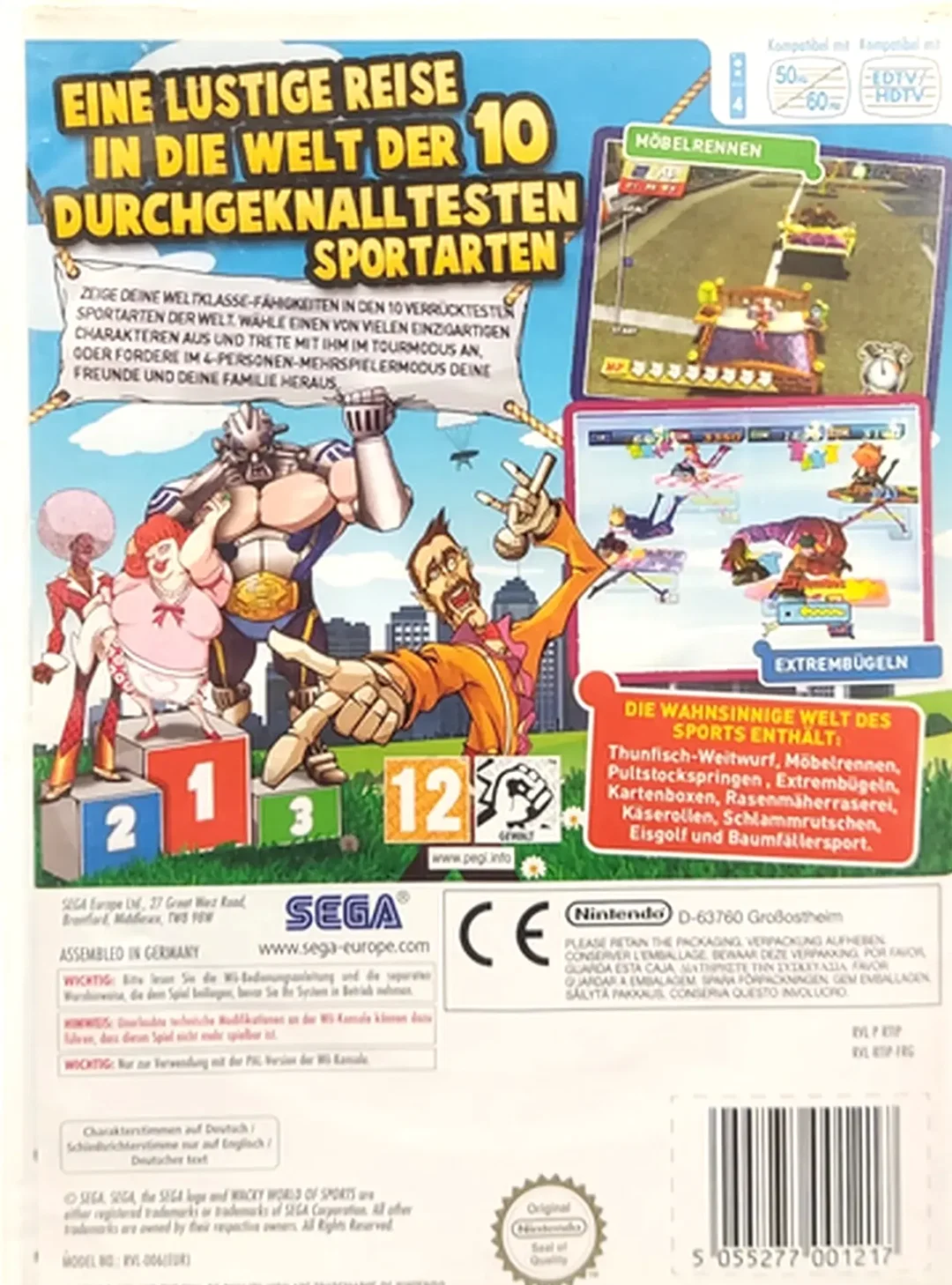 Nintendo Wii "Die wahnsinnige Welt des Sports" – Bild 2
