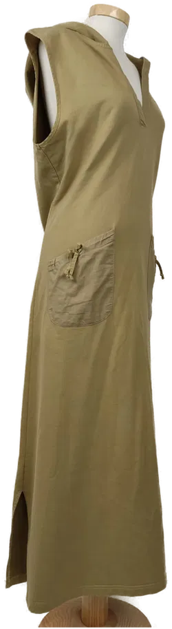 My Own sportliches Sommer- Kaputzenkleid lang olivgrün - XL/42 - Bild 3