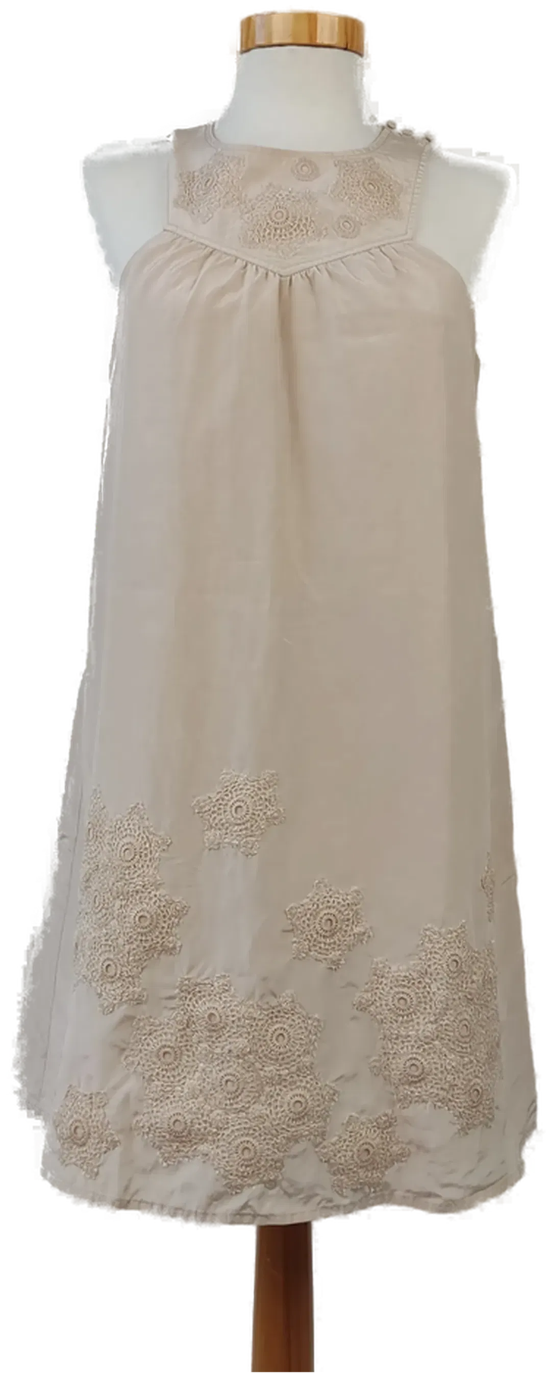 ME & CITY Kinderkleid beige Gr.160/84A - Bild 1