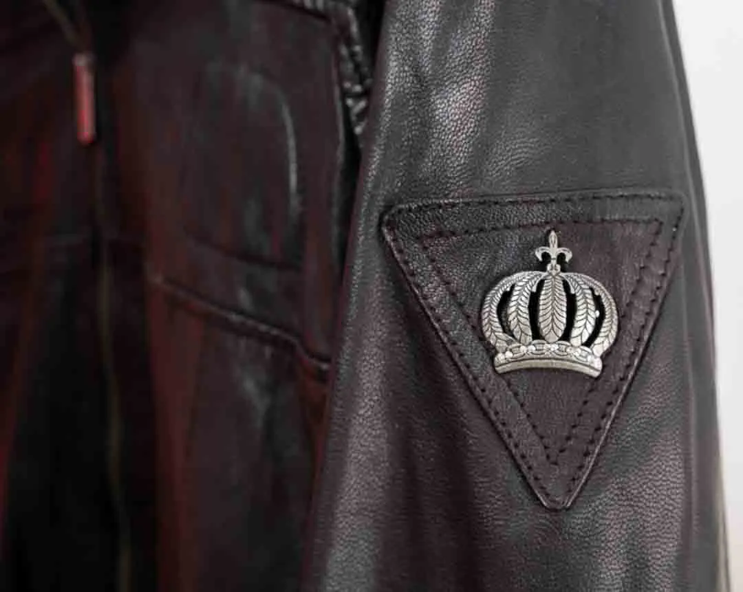 Coole Lederjacke der Marke Harald Glööckler, Schwarz XXL EXCLUSIVE for engbers – Bild 4