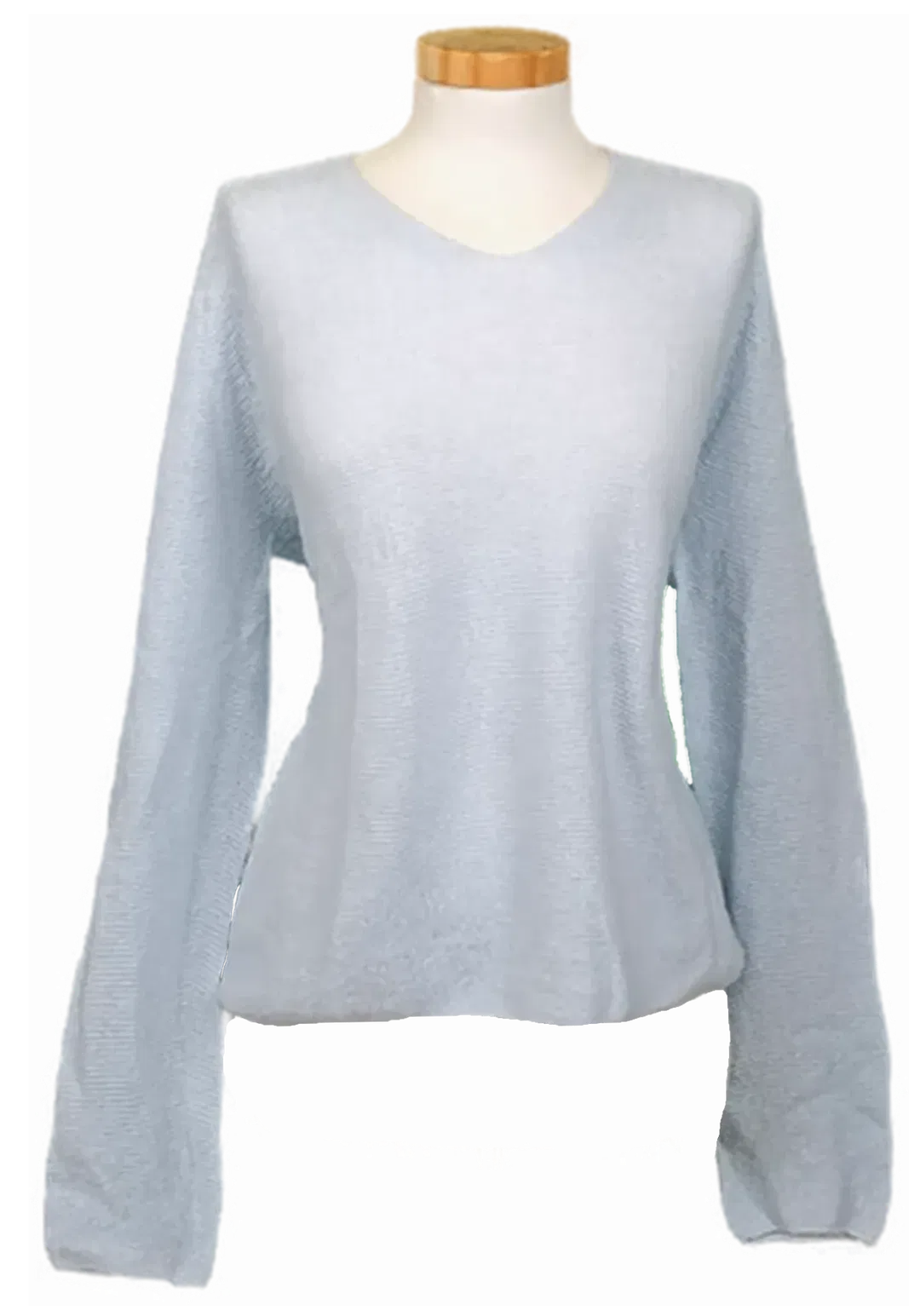 Marc Cain Damen Pullover hellblau Gr. M - Bild 4