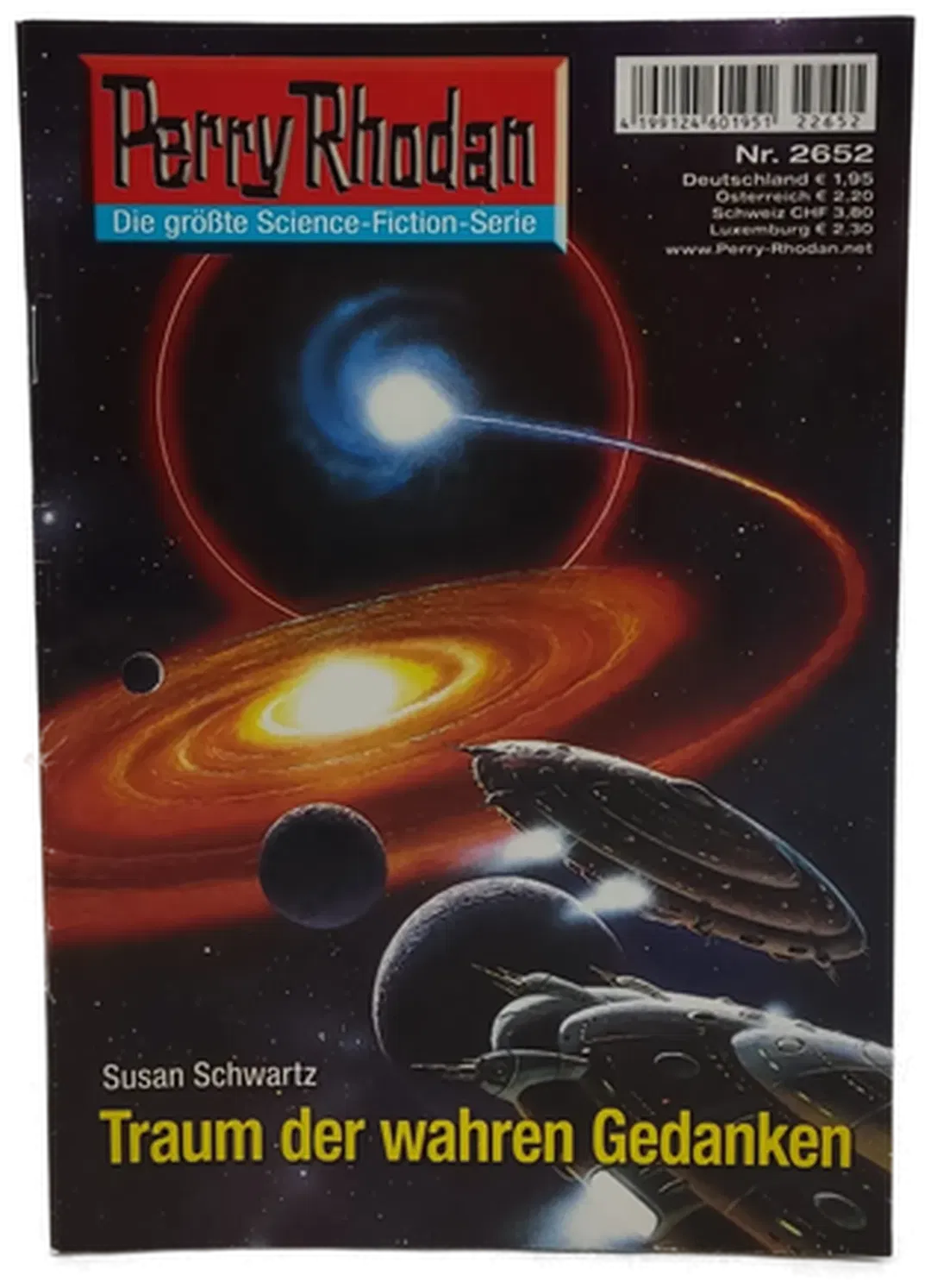 Romanheft Perry Rhodan Traum der wahren Gedanken Erstauflage Nr.2652 - Bild 2