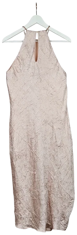 ZARA Damen Maxikleid, beige - Gr. M  – Vorschau 2