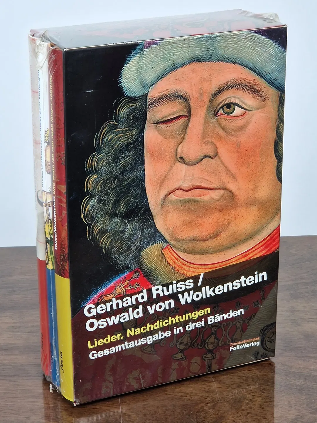 Lieder. Nachdichtungen - Gesamtausgabe in 3 Bänden - Gerhard Ruiss, Oswald von Wolkenstein - Bild 1