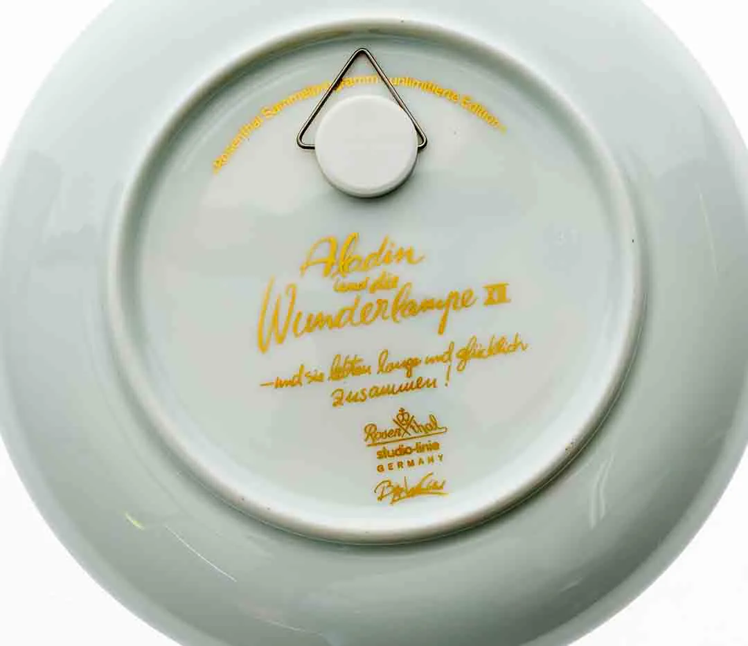 Rosenthal Aladin Sammel-Teller Bjørn Wiinblad – Studio-Linie – Bild 5