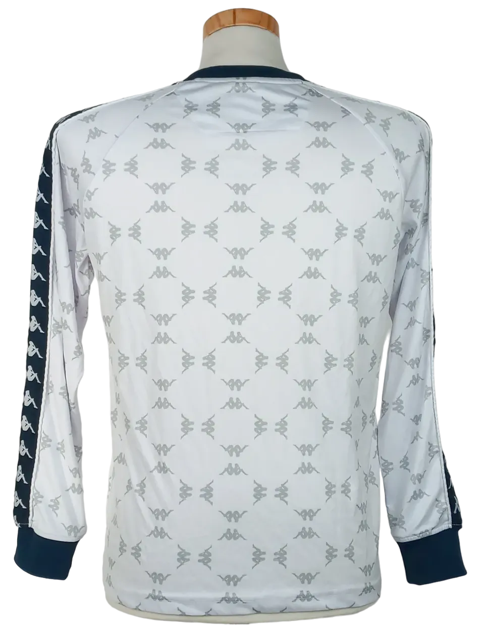 Kappa Herren Langarmshirt weiß - Gr. S  – Bild 2
